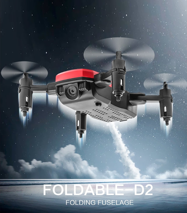 Foldable Mini Drone With RC Quadrocopter - AlgorIthymz