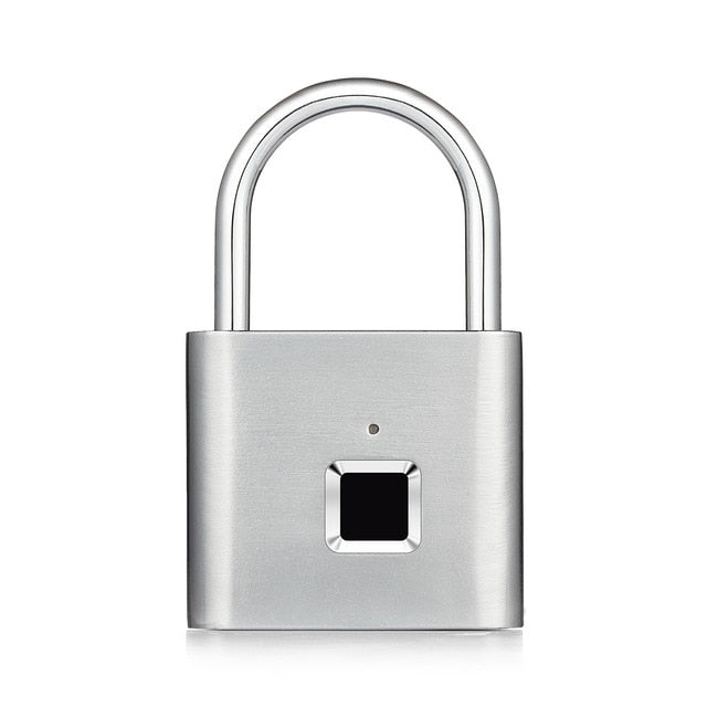 Keyless Fingerprint Smart Padlock - AlgorIthymz