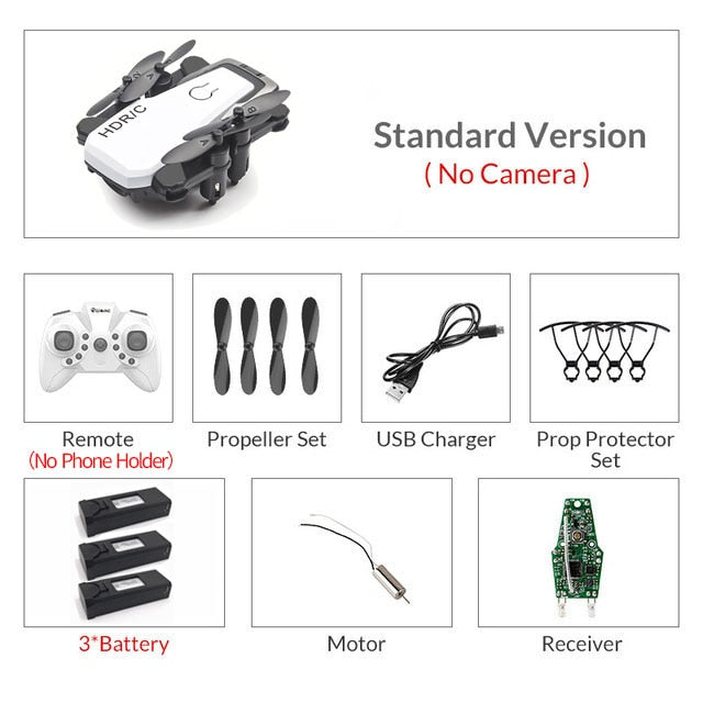 Foldable Mini Drone With RC Quadrocopter - AlgorIthymz