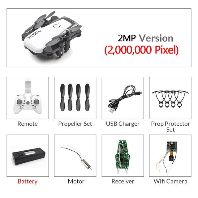 Foldable Mini Drone With RC Quadrocopter - AlgorIthymz