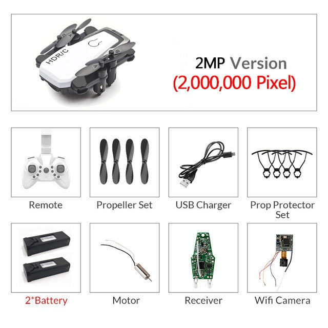 Foldable Mini Drone With RC Quadrocopter - AlgorIthymz