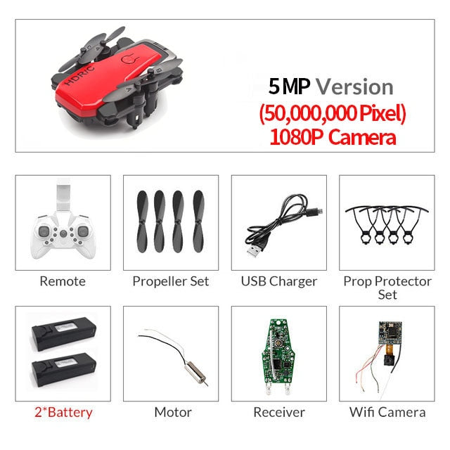 Foldable Mini Drone With RC Quadrocopter - AlgorIthymz