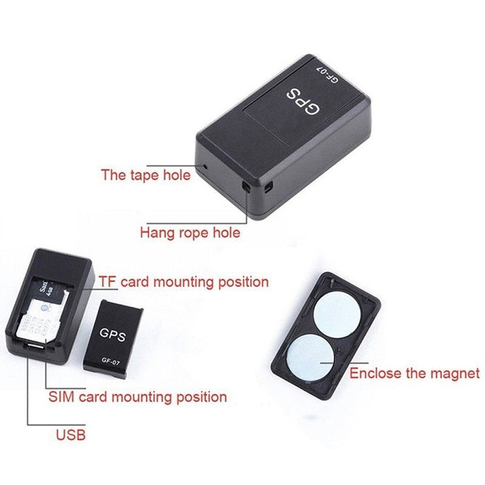 Mini GPS Tracker Car GPS Locator - AlgorIthymz