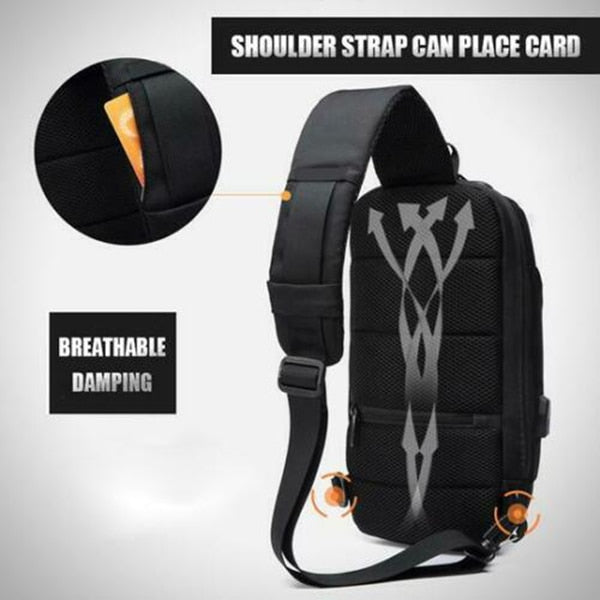 Anti-theft Bag With 3-Digit Lock - AlgorIthymz