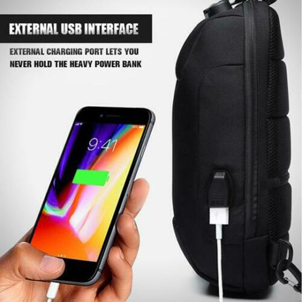 Anti-theft Bag With 3-Digit Lock - AlgorIthymz
