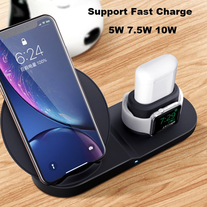 3 in 1 Fast Wireless Charger - AlgorIthymz