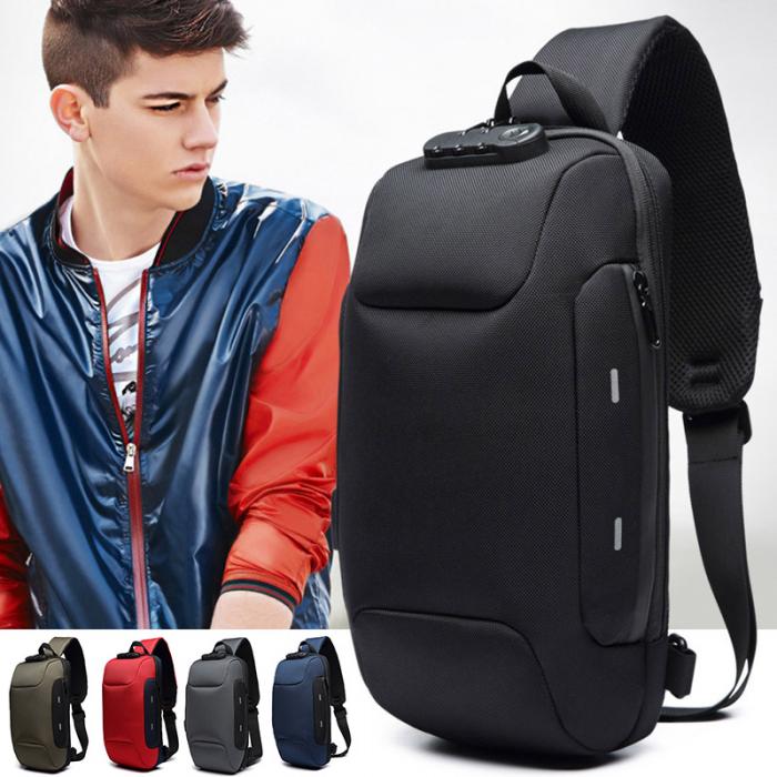 Anti-theft Bag With 3-Digit Lock - AlgorIthymz