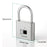 Keyless Fingerprint Smart Padlock - AlgorIthymz