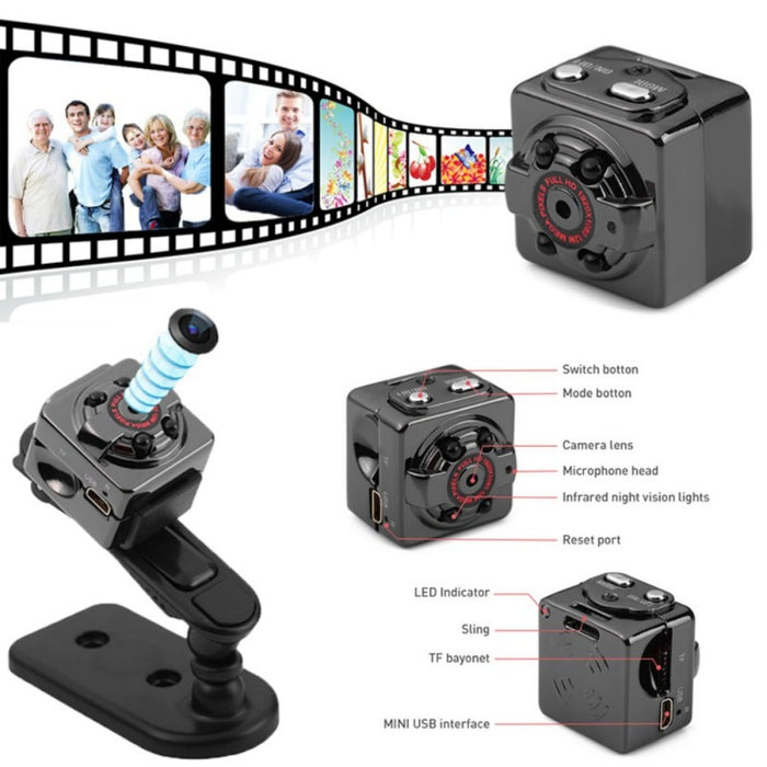 Hd 1080p Mini Body Camera - AlgorIthymz