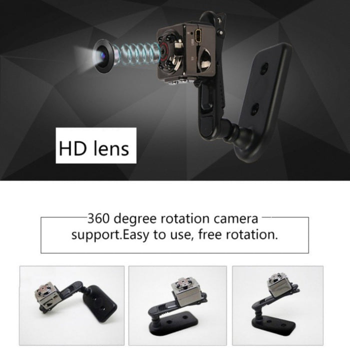 Hd 1080p Mini Body Camera - AlgorIthymz