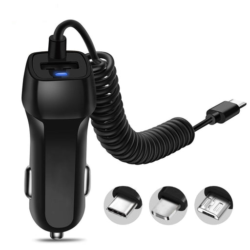 Retractable Cable Phone Charger - AlgorIthymz