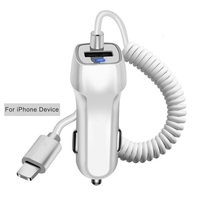 Retractable Cable Phone Charger - AlgorIthymz