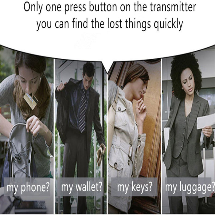 Key Finder Locator with LED Flashlight - AlgorIthymz